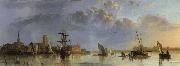 Aelbert Cuyp dordrecht from the north oil